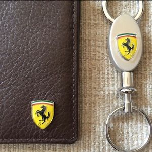 Wallet keychain holder card